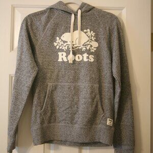 Roots Women's Hooded Sweatshirt, Size XXS, Grey